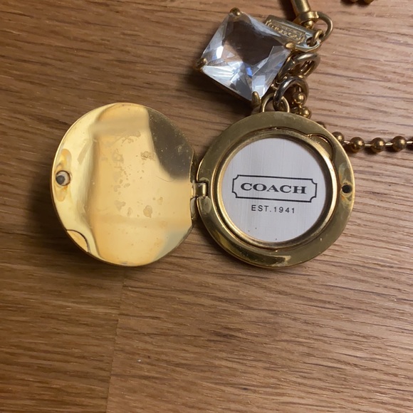 Coach necklace with locker photo crystal - Picture 4 of 6